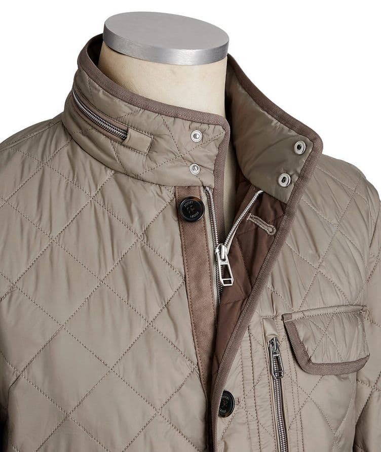 Quilted Field Jacket image 2