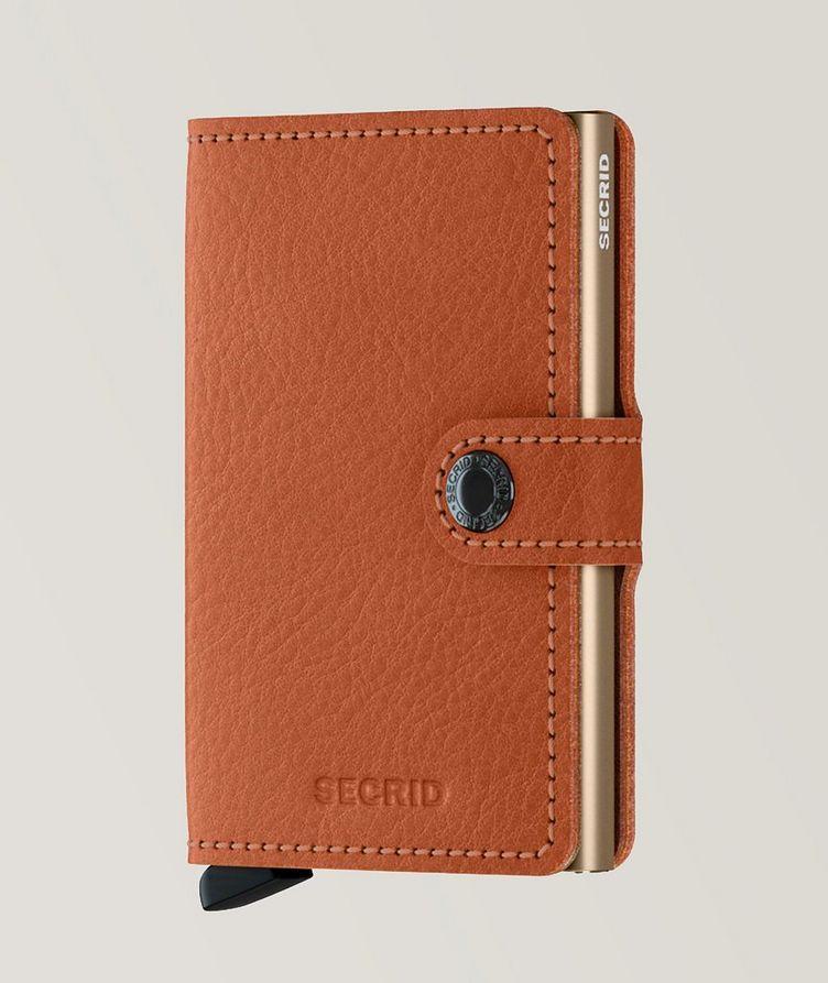 Vegetable-Tanned Leather Miniwallet image 0