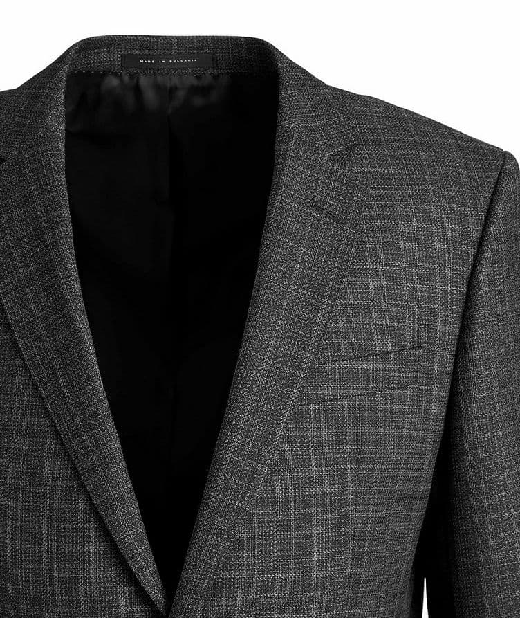 Huge6/Genius5 Slim-Fit Checked Wool Suit image 1