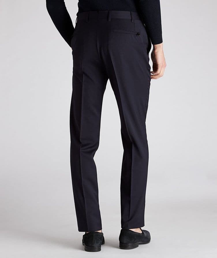 Pantalon habillé en laine de coupe contemporaine image 1