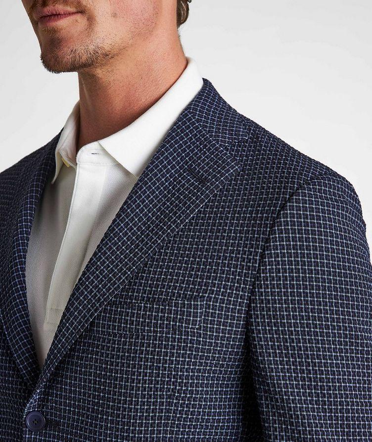 Supersoft Seersucker Check Stretch-Wool Suit image 3