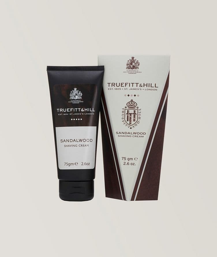 Sandalwood Shaving Cream Travel Tube image 1