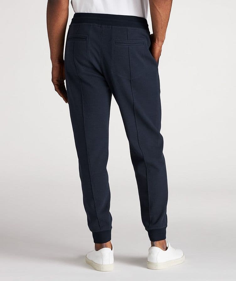 Cotton Pleated Drawstring Joggers image 2