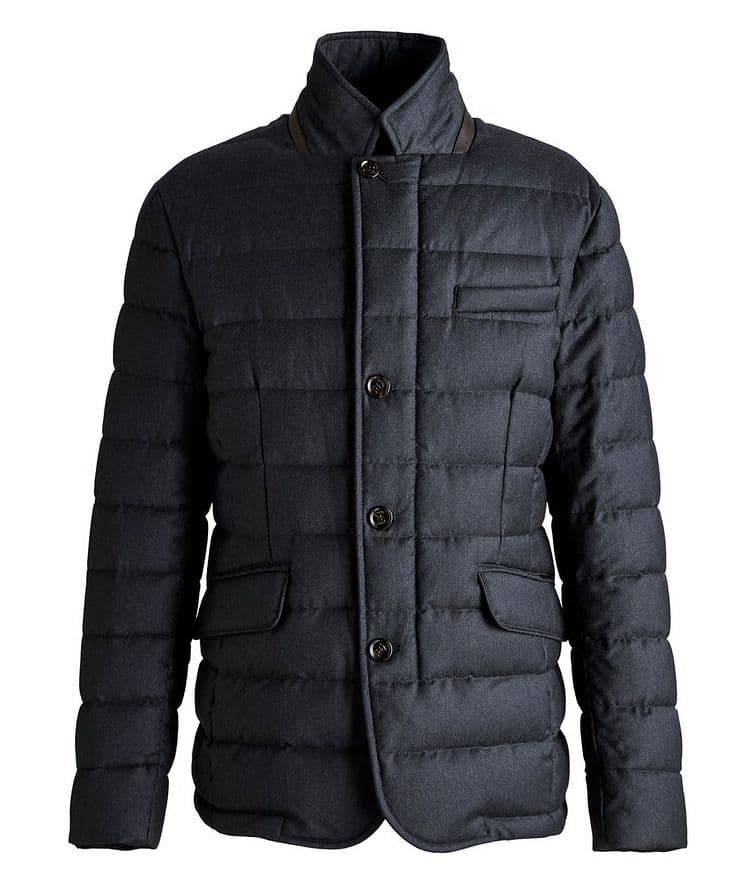 Zayn Wool-Cashmere Down City Coat image 0