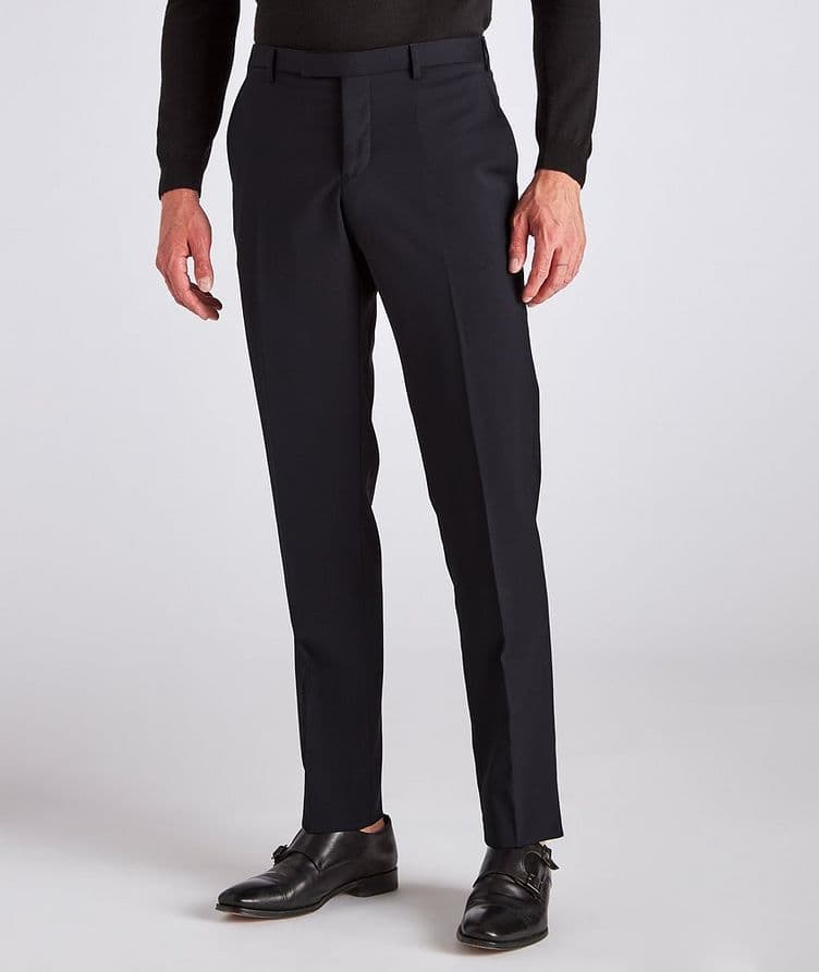 Wool-Blend Dress Pants image 1