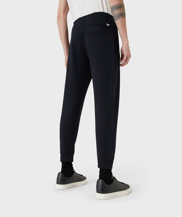 Modal-Cotton Jersey Fleece Joggers image 2