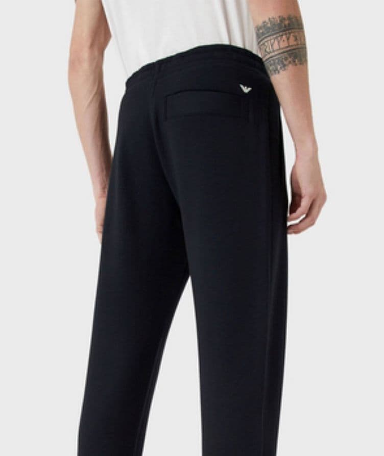 Modal-Cotton Jersey Fleece Joggers image 2