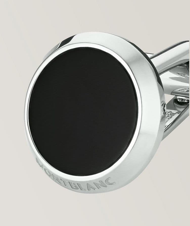 Meisterstück Onyx Round Cufflinks image 1