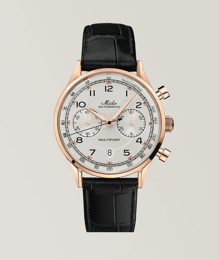 Mido Multifort Patrimony Chronograph Watch