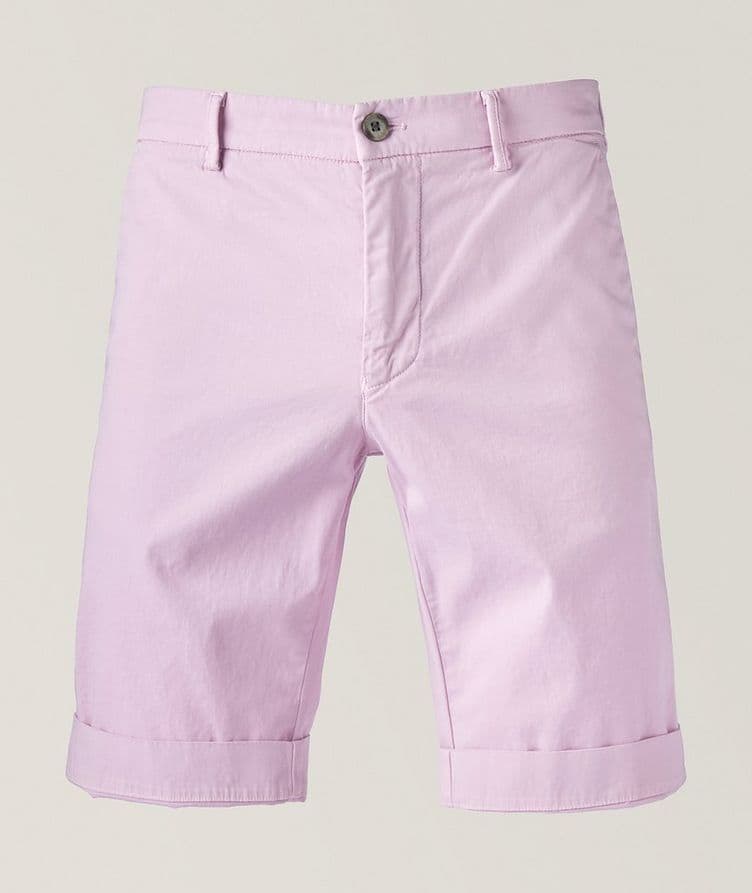 Stretch-Cotton Bermuda Shorts image 0