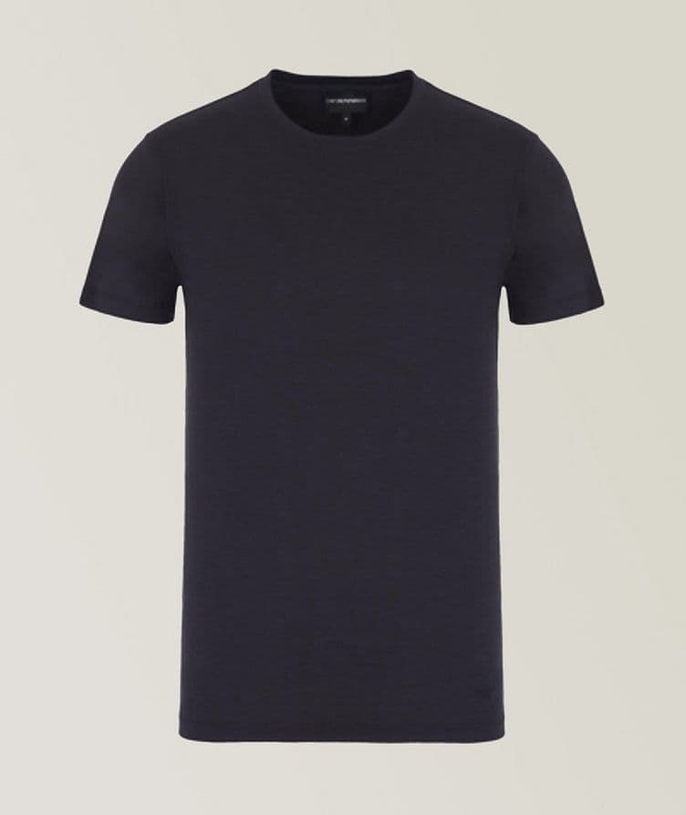 Silk-Cotton T-Shirt image 0