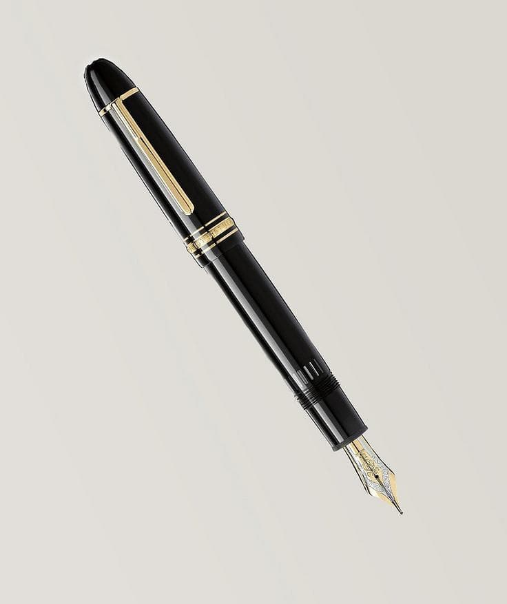 Montblanc Stylo-plume 149 à revêtement en or, collection Meisterstück