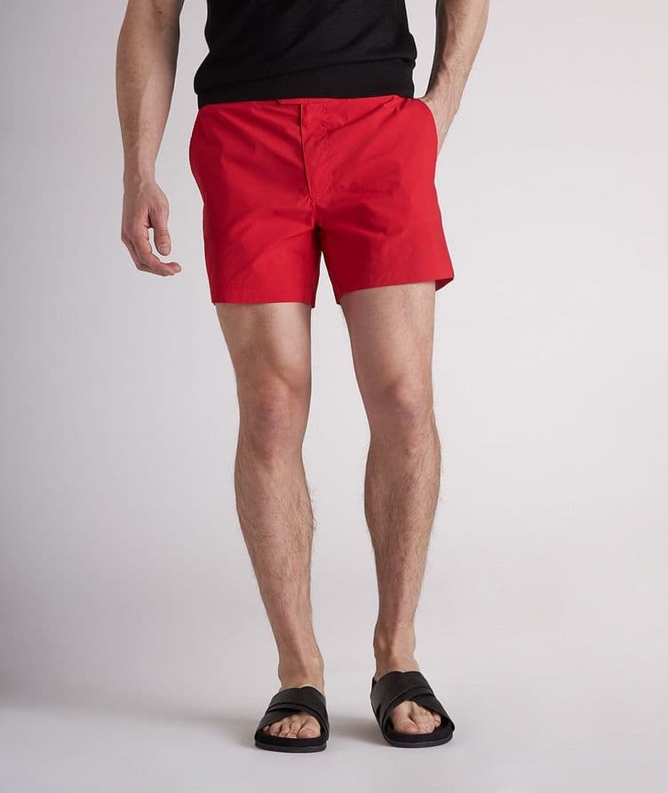 Solid Swim Trunks image 1