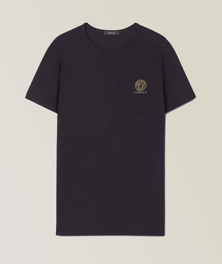 Medusa Logo Cotton-Blend Undershirt image 0