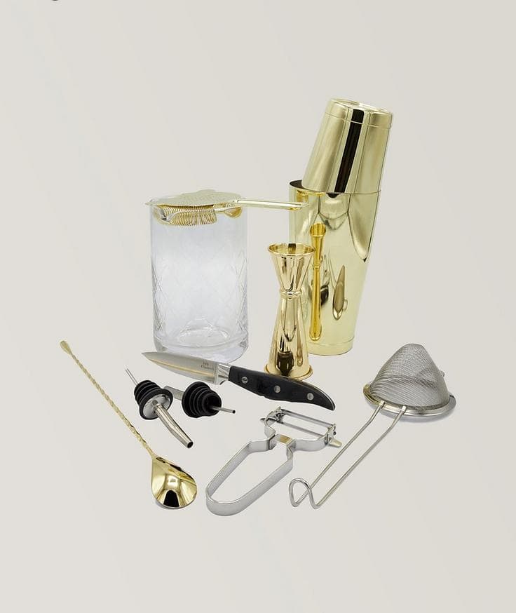 Fifth & Vermouth Gold Cocktail Set