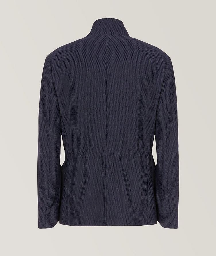 Technical Full-Zip Waffle Jacket image 1