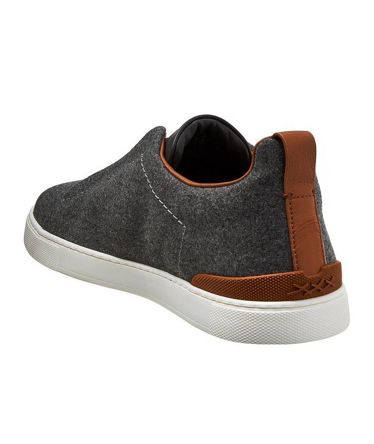 Triple Stitch Wool Sneakers image 1