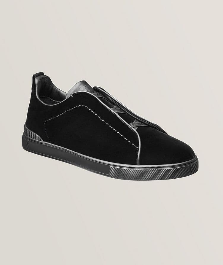 Velvet Triple Stitch Sneaker image 0