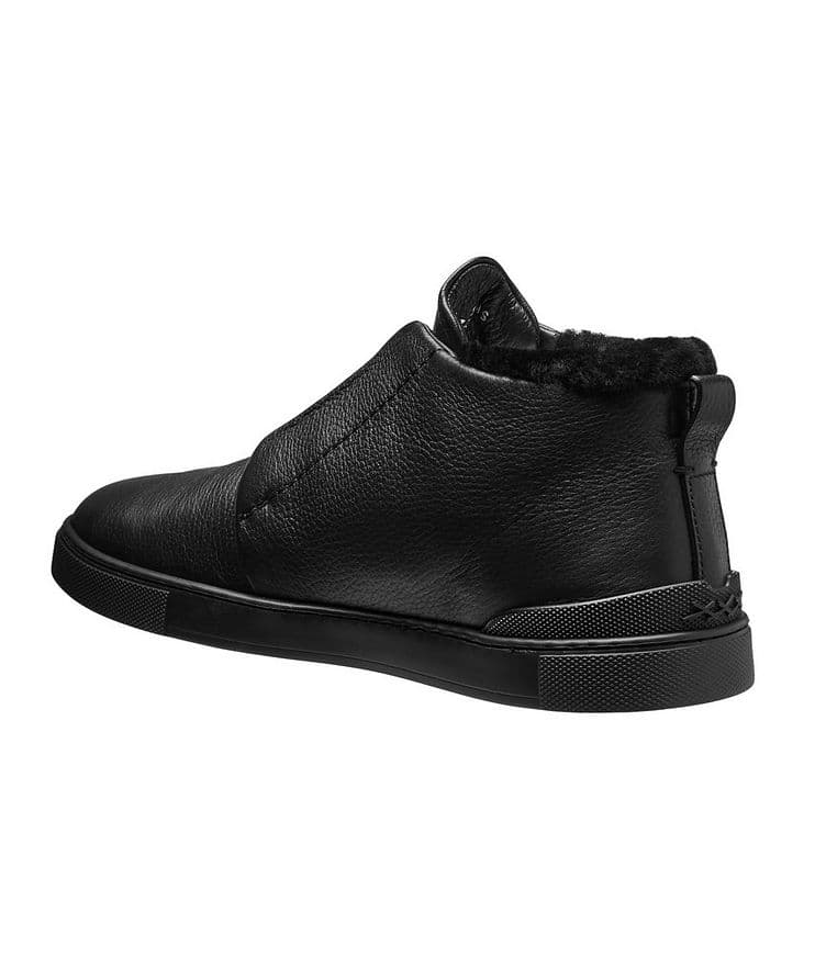 Deerskin Mid-Top Sneakers image 1