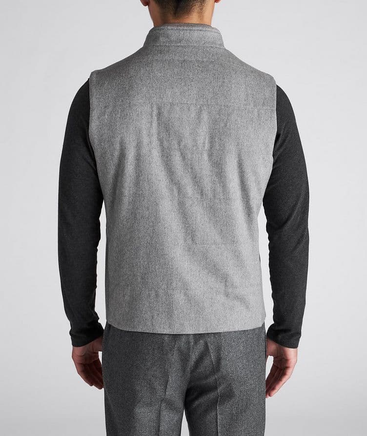 Cashmere Jersey Knit Vest image 2