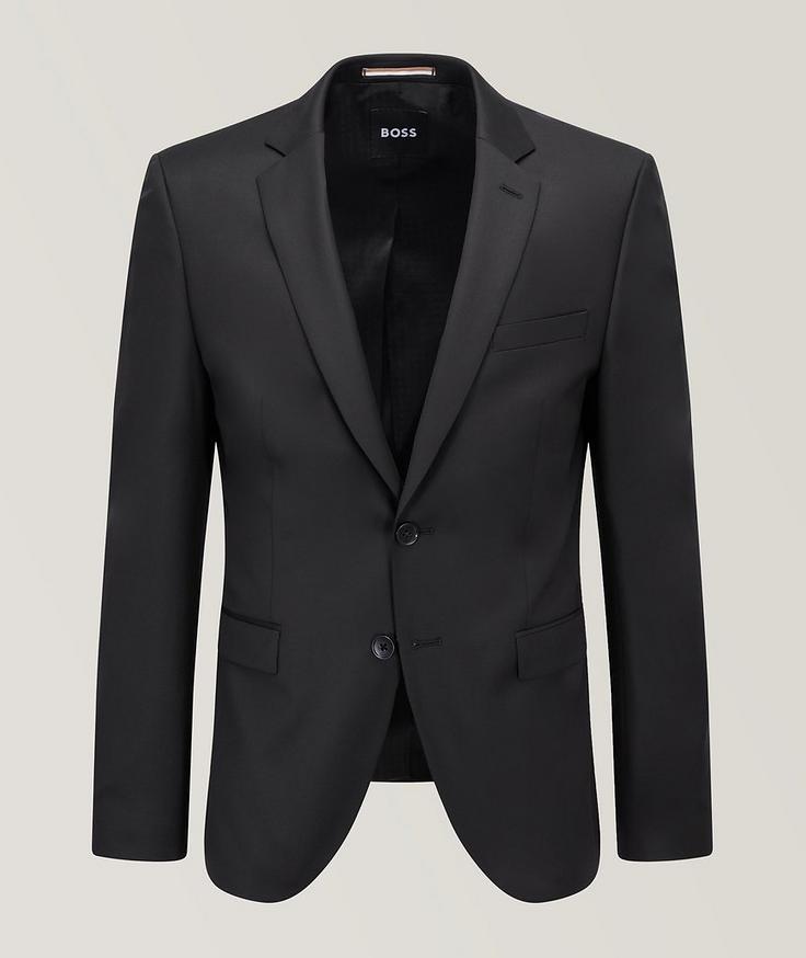 BOSS Slim-Fit Virgin Wool Serge Sport Jacket