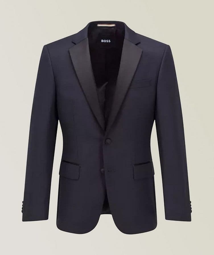 Virgin Wool Serge Tuxedo Jacket image 0