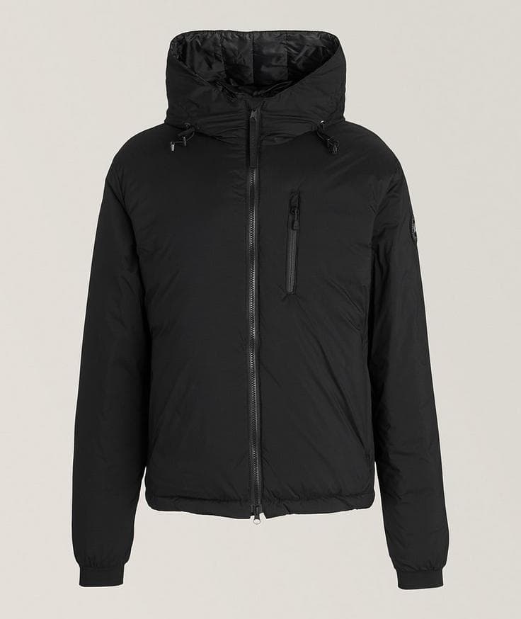 Canada Goose Lodge Black Label Down Hooded Jacket