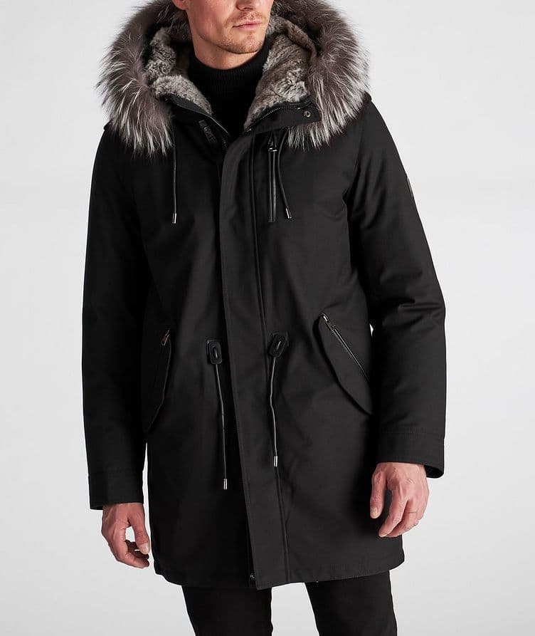 Manteau Moritz à doublure en fourrure image 1