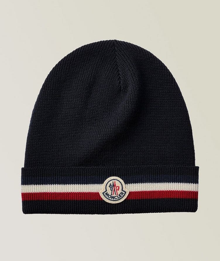 Tuque en laine avec logo image 0