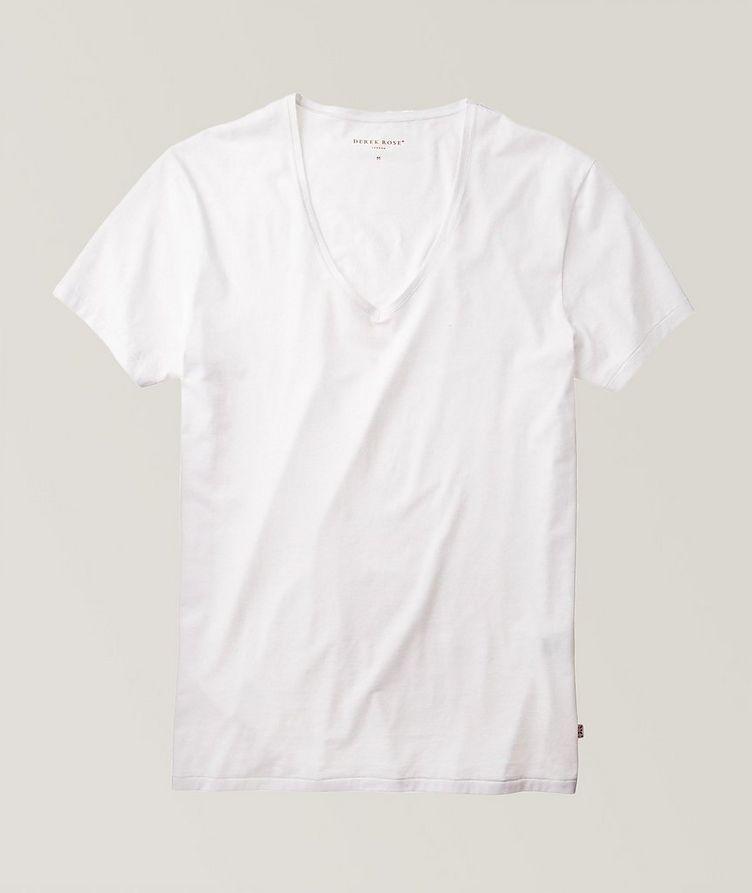 V-Neck Cotton T-Shirt image 0