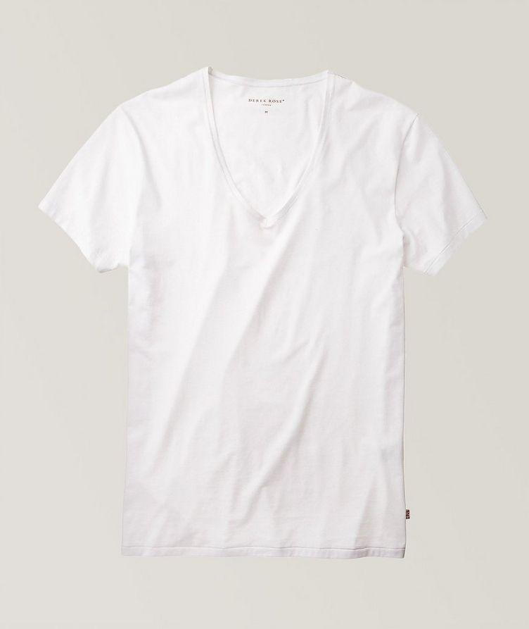 V-Neck Cotton T-Shirt image 1