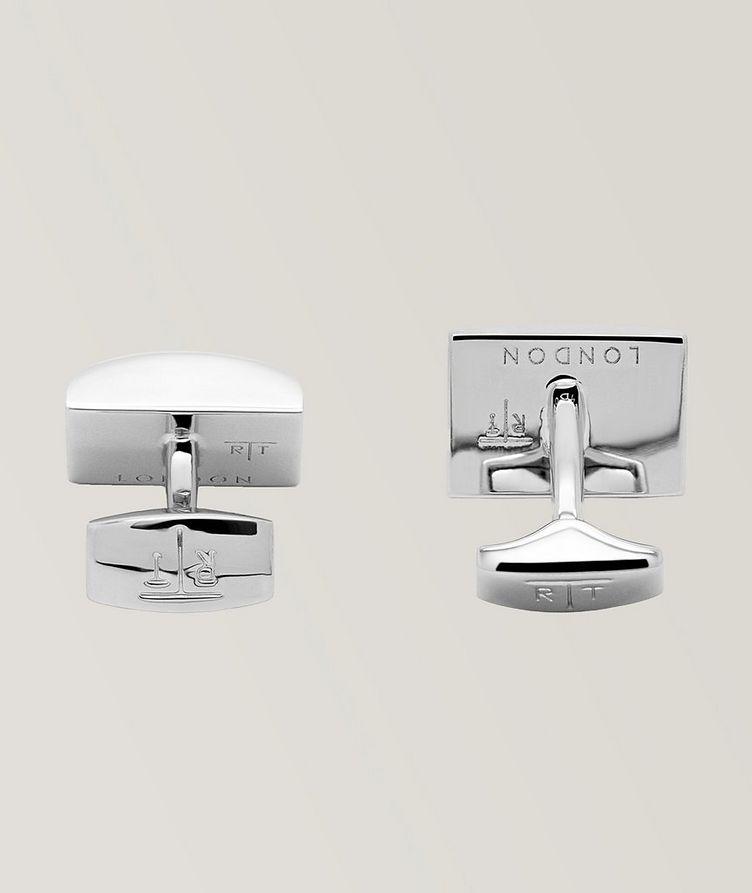 Retangular D-Shape Cufflinks image 1