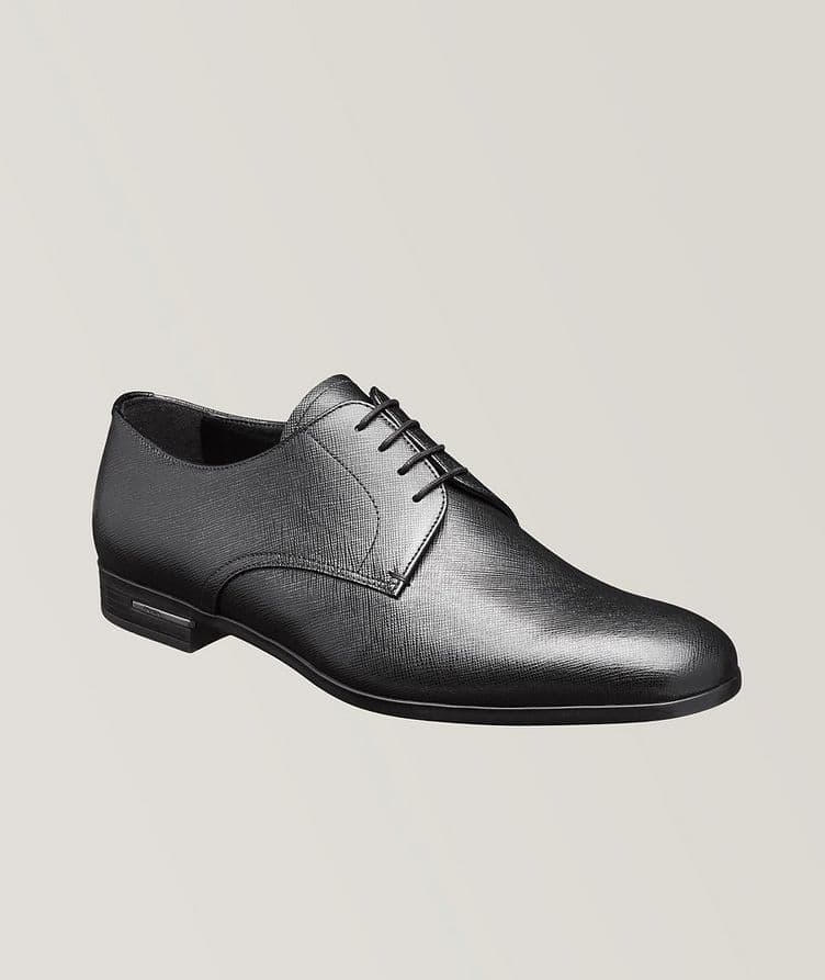 Saffiano Leather Derbies image 0