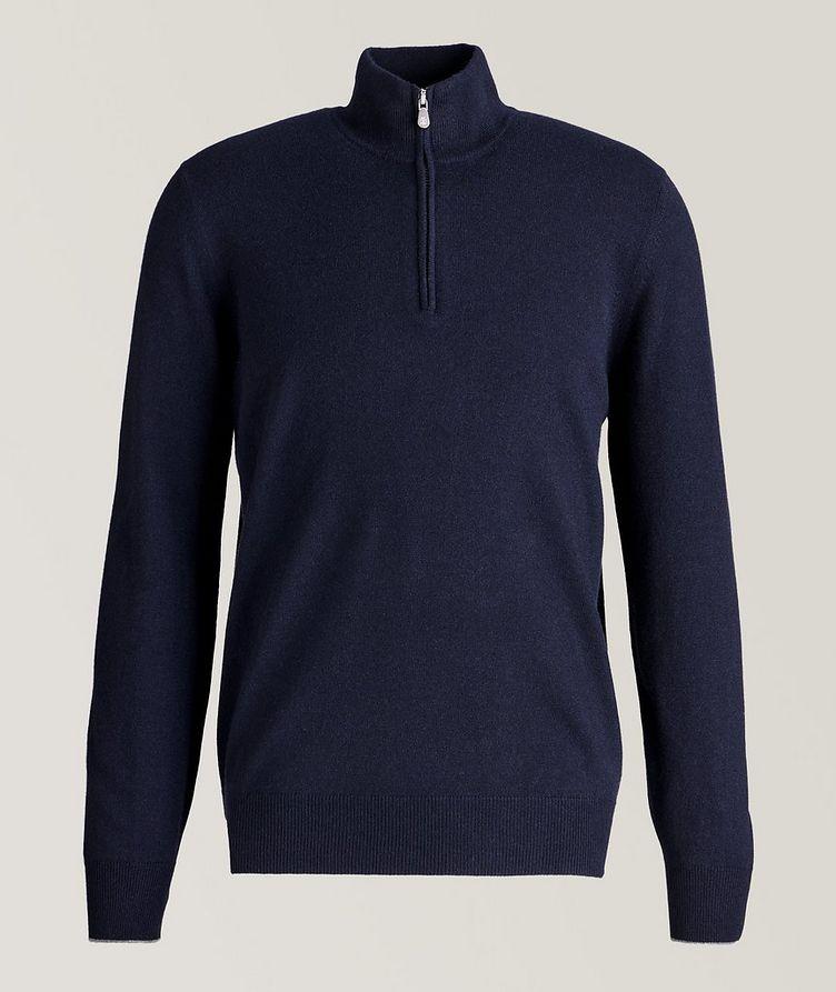 Half-Zip Cashmere Sweater image 0