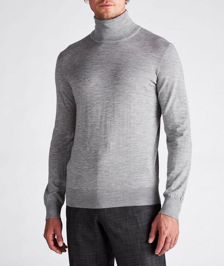 Cashseta Light Cashmere-Silk Turtleneck image 1