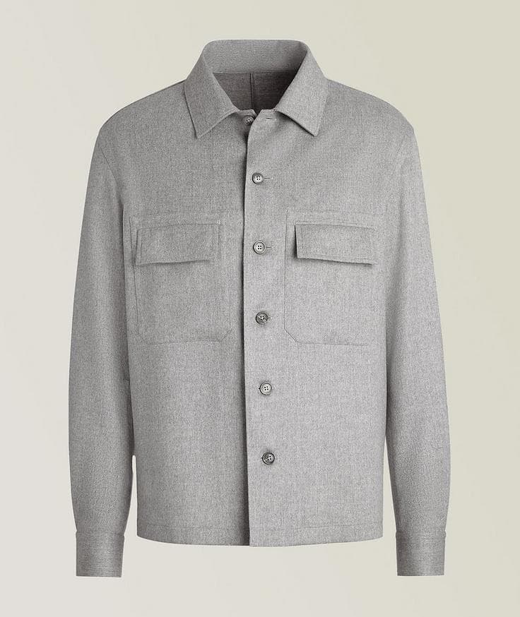 Zegna Oasi Cashmere Overshirt