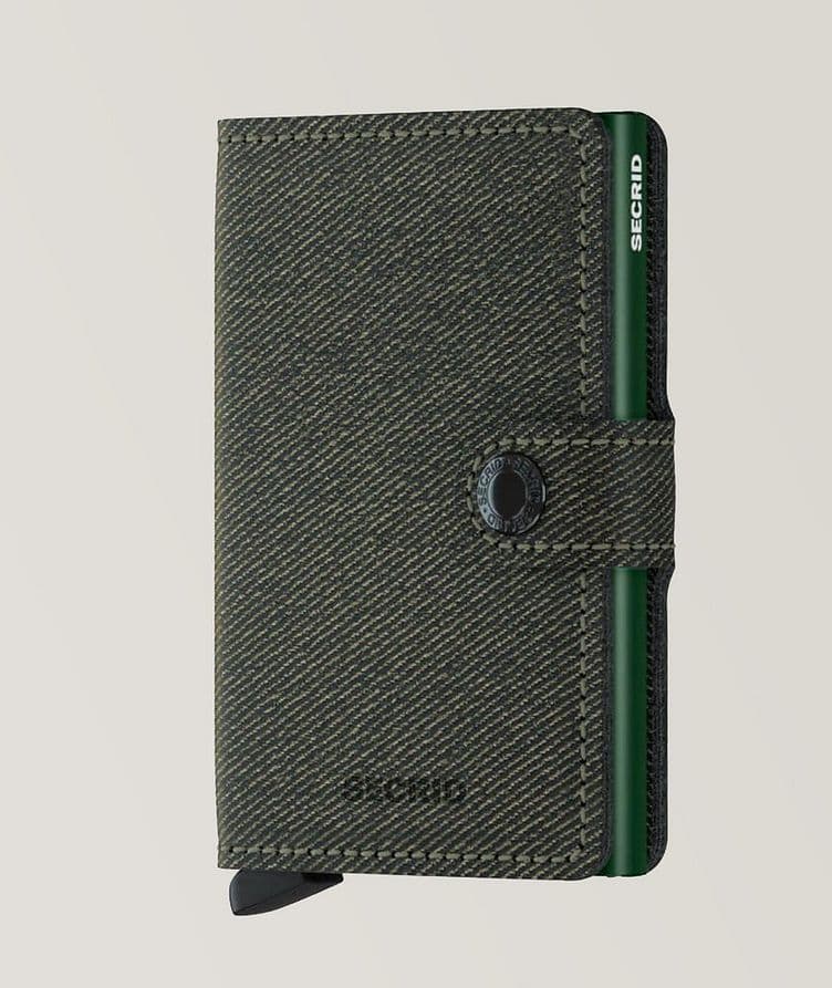 Twill Textured Miniwallet  image 0