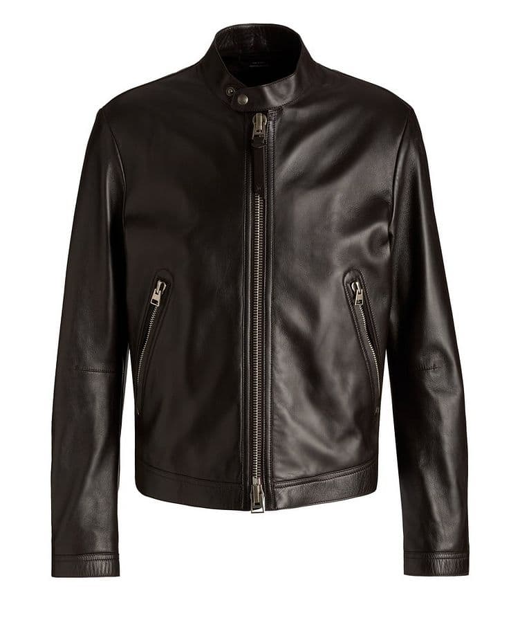 Blouson en cuir nappa image 0