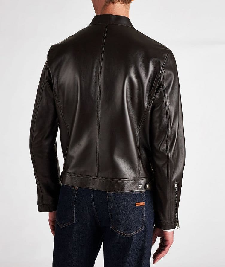 Blouson en cuir nappa image 2