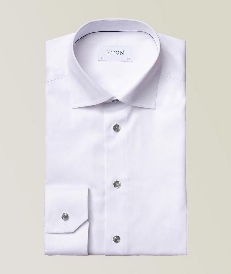 Slim-Fit Twill Cotton Dress Shirt image 0