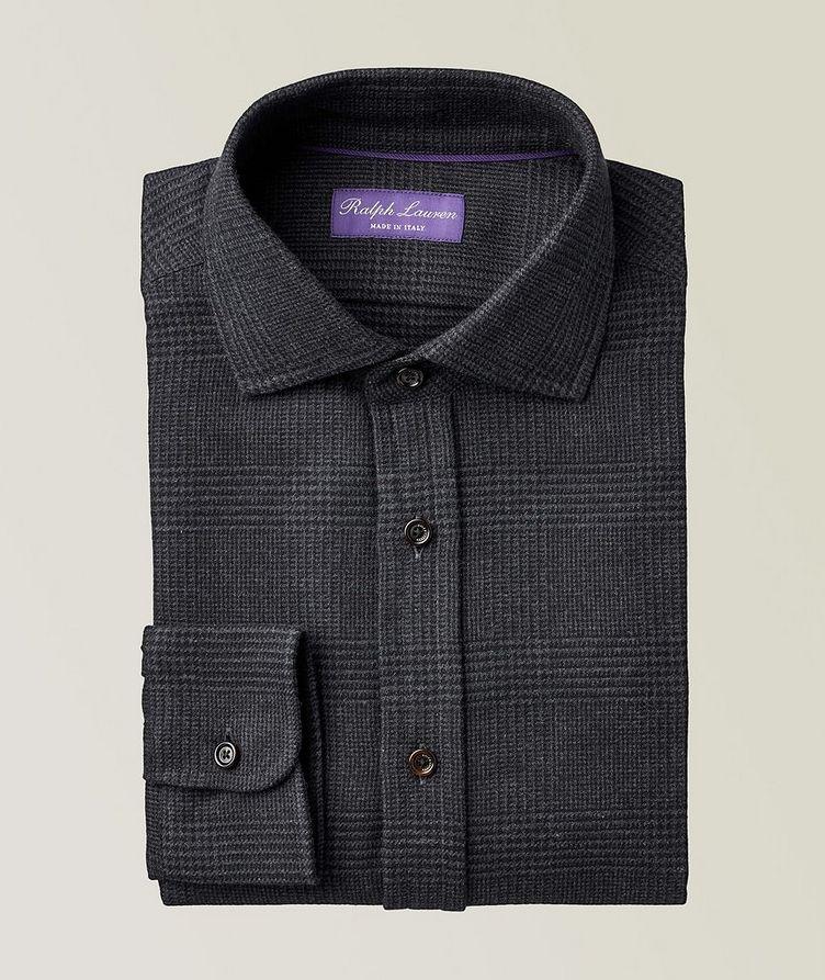 Chemise décontractée en twill à carreaux prince-de-Galles image 0