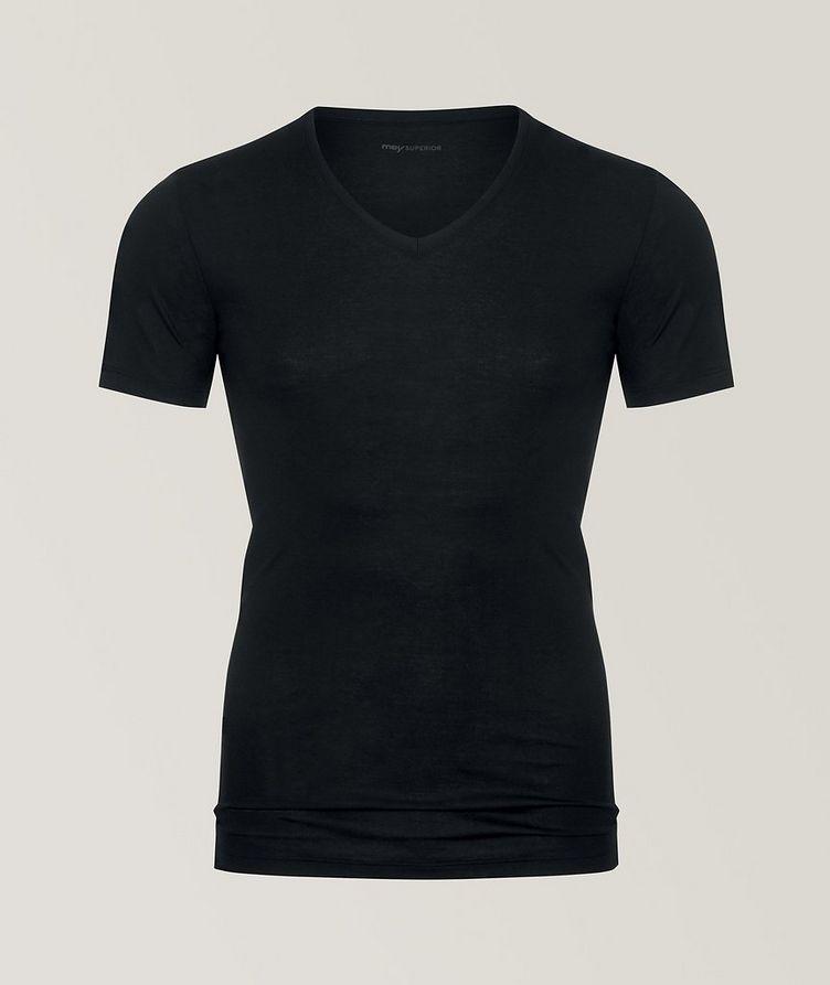 Superior Stretch Modal V Neck T-Shirt image 0