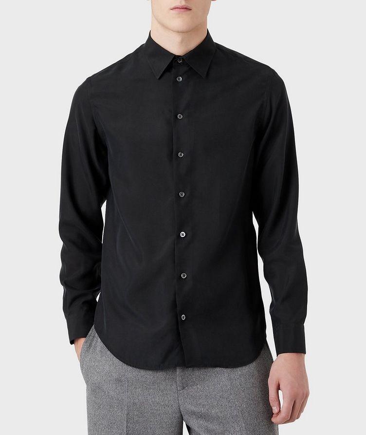 Chemise décontractée en soie image 1