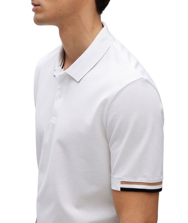 Cotton Rubberized Logo Polo   image 3