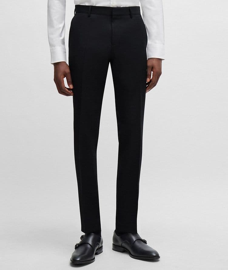 Slim-Fit Formal Virgin-Wool Trousers image 2