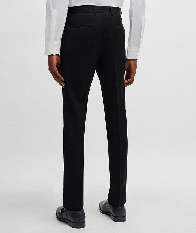 Slim-Fit Formal Virgin-Wool Trousers image 3