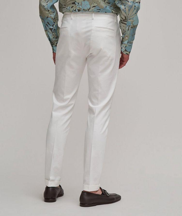 Slim Fit Cotton-Stretch Pants image 3