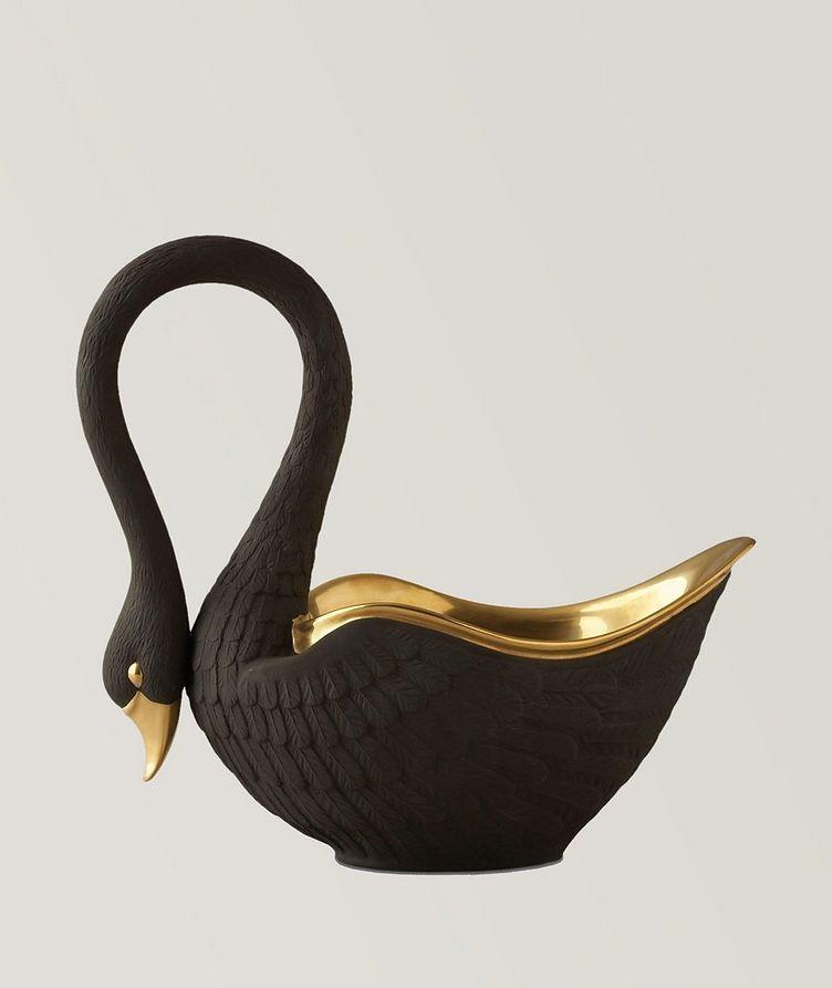 Medium Swan Bowl Black image 0