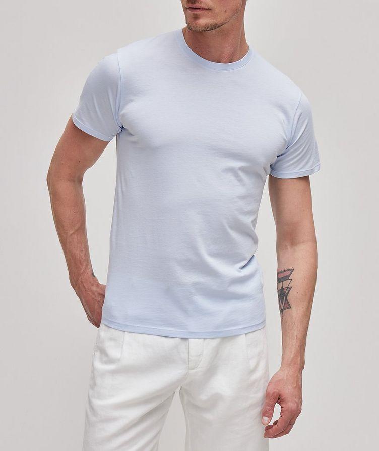 Garment Dyed Pima Cotton Crewneck T-Shirt  image 1