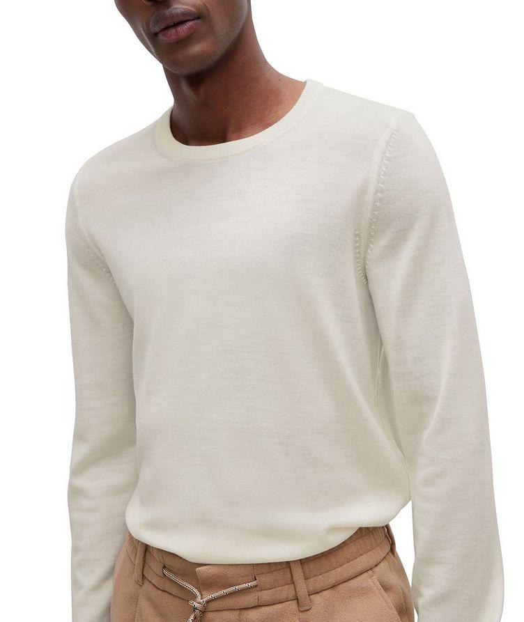 Slim-Fit Virgin Wool Sweater image 3